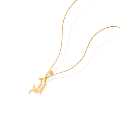 Dolphin Splash Ocean Collection Charm Pendant