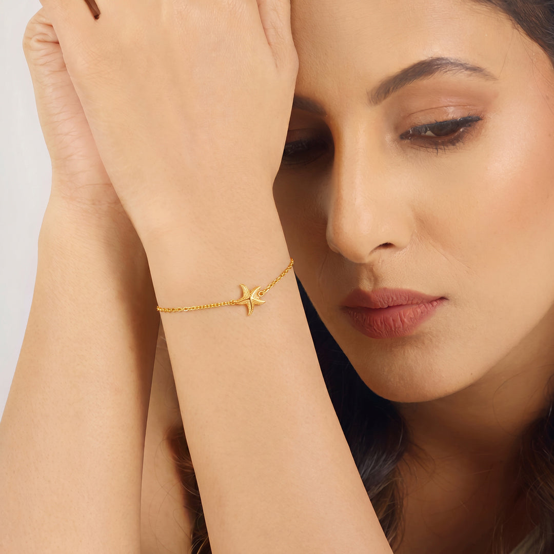 Starfish Glow Ocean Collection Flexible Bracelet