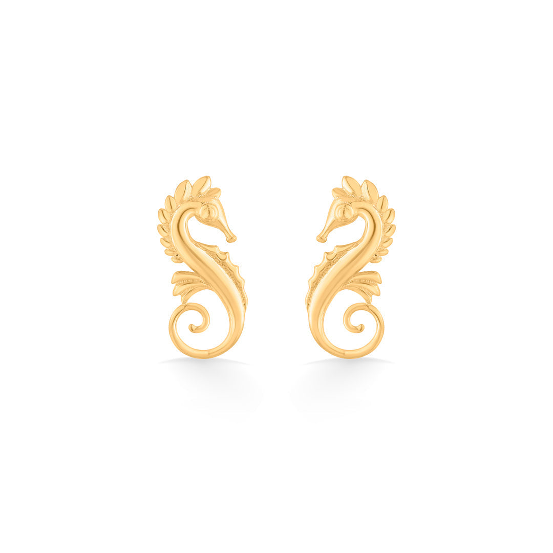 Seahorse Glow Ocean Collection Stud Earring