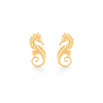 Seahorse Glow Ocean Collection Stud Earring
