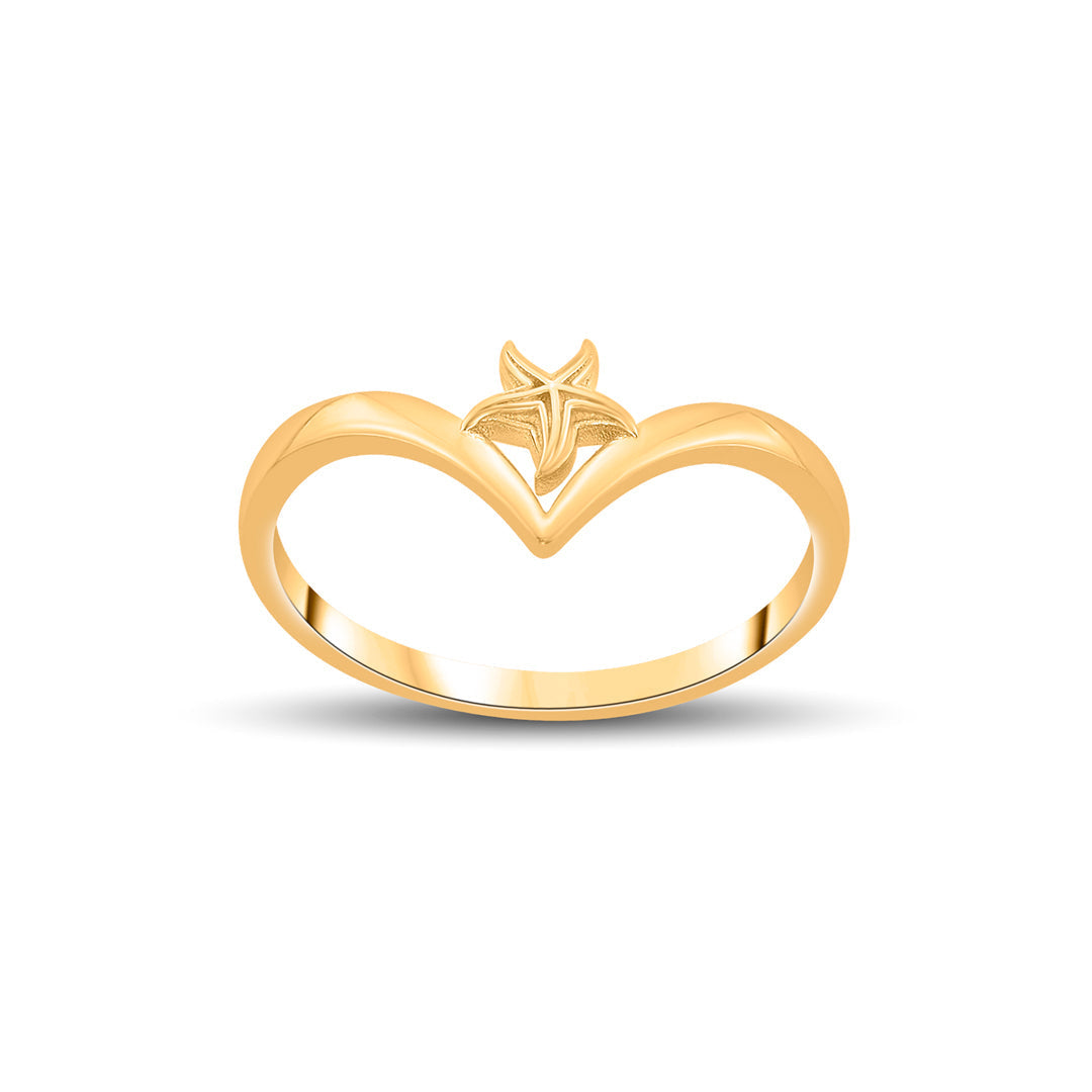 Starfish Glow Ocean Collection Fashion Ring