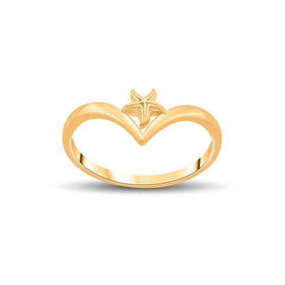 Starfish Glow Ocean Collection Fashion Ring