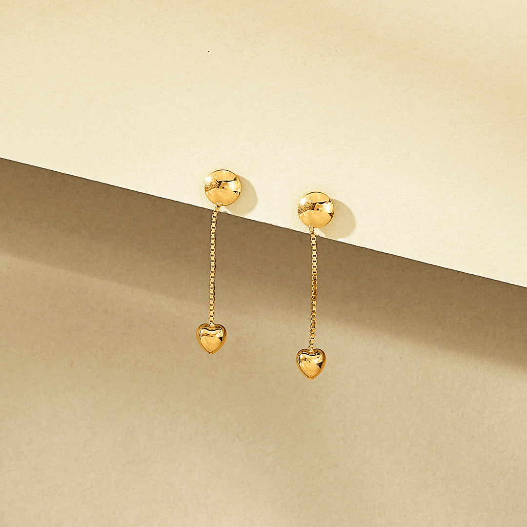 Sphere Glow Gold Drops & Danglers Earrings for Women