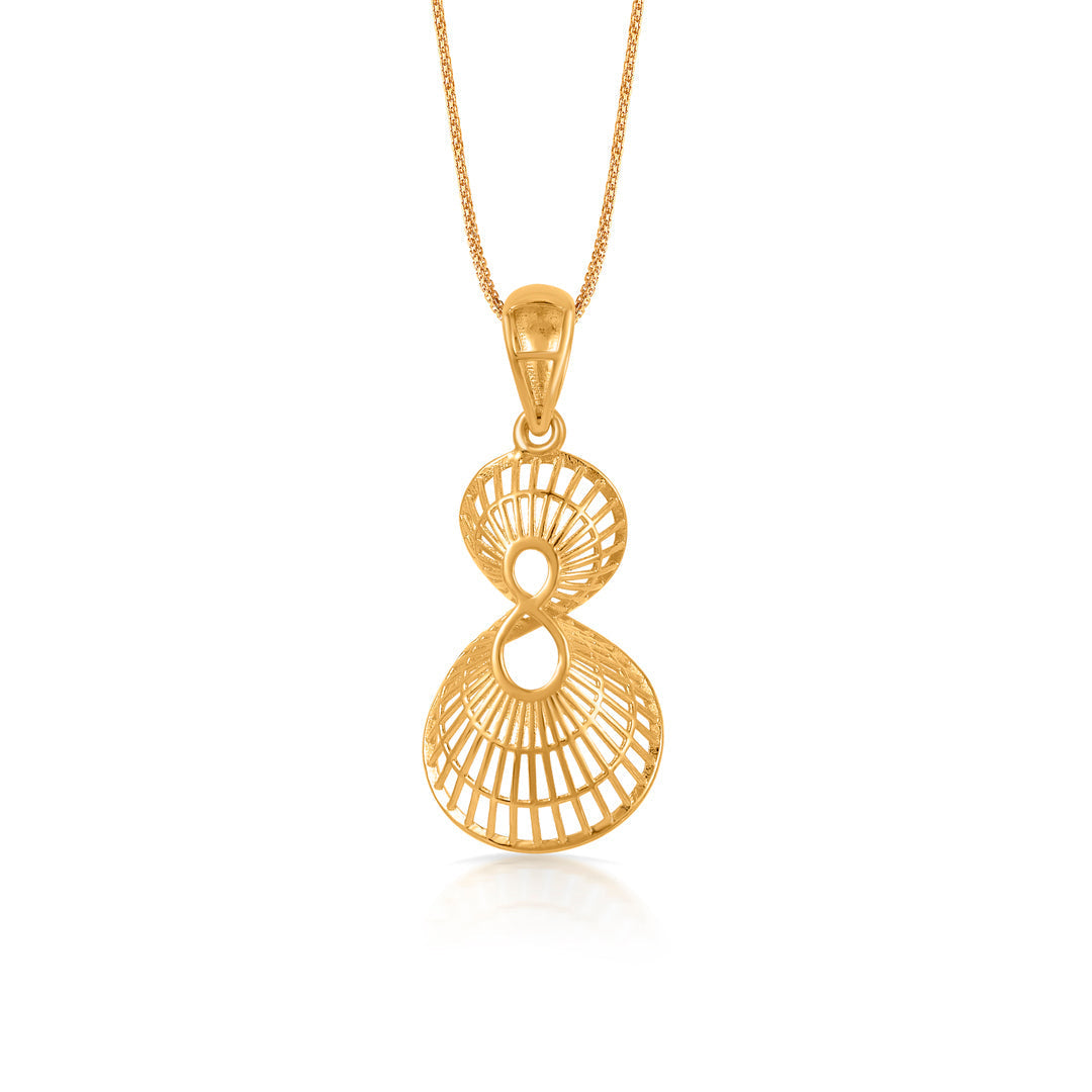 Endless Bond Gold Pendant Set for Women