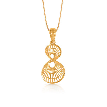 Endless Bond Gold Pendant Set for Women