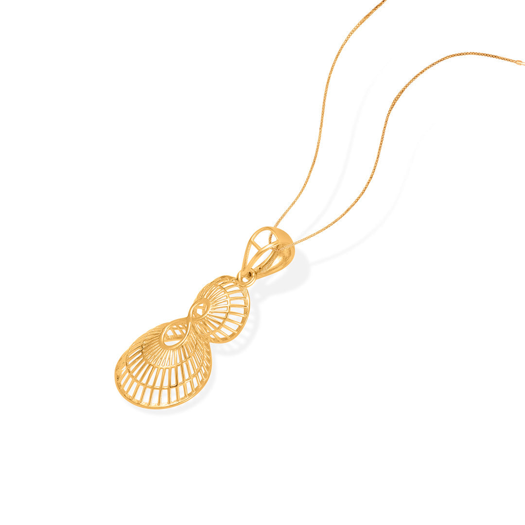 Endless Bond Gold Pendant Set for Women