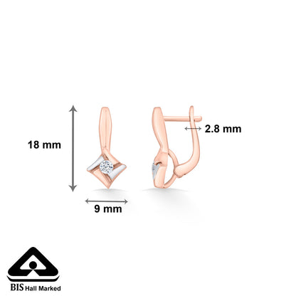 Glow Dot Gold Hoops & Huggies Earrings for Women