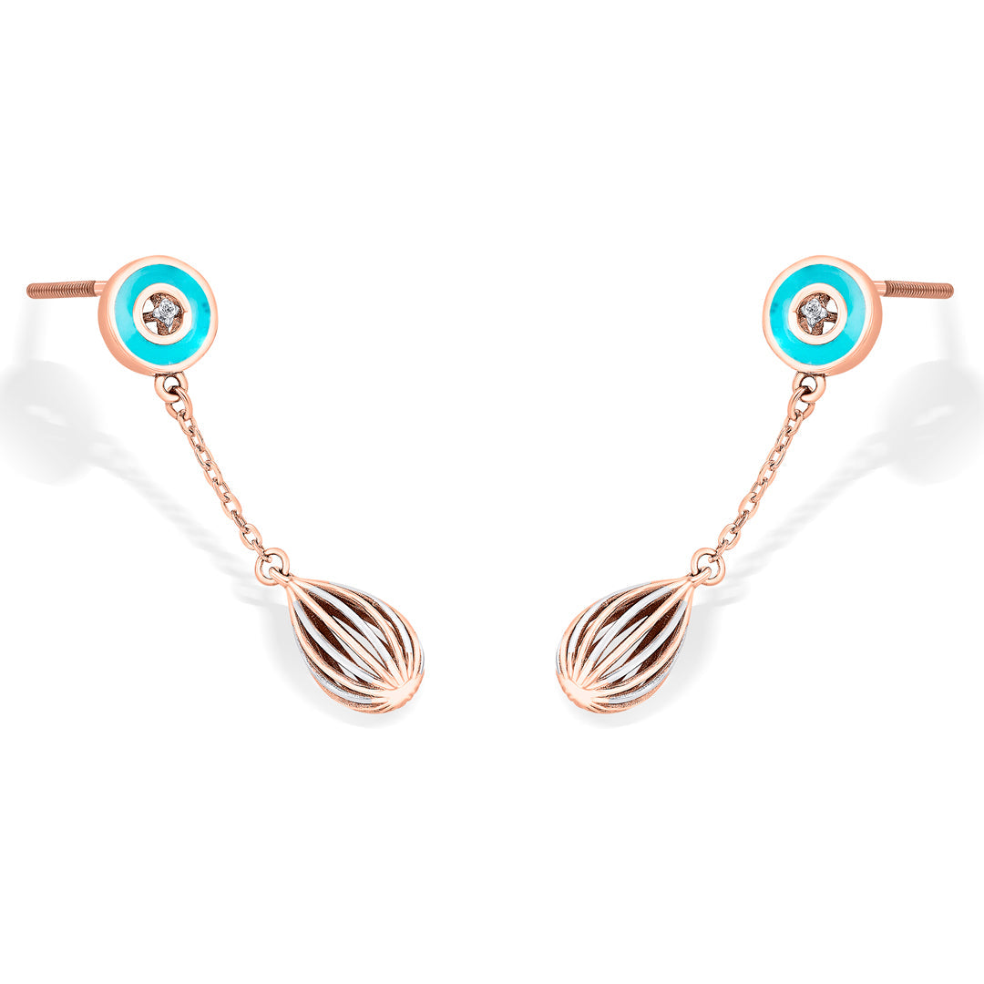 Gentle Ray Gold Hoops & Huggies Earrings for Women