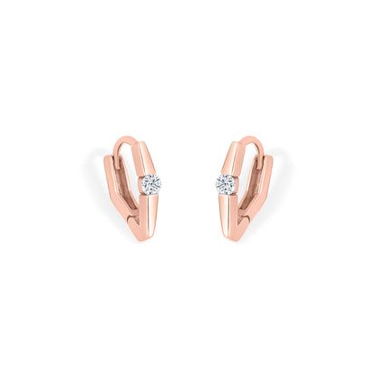 Dot Glow Gold Hoops & Huggies Earrings for Women