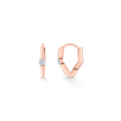 Dot Glow Gold Hoops & Huggies Earrings for Women