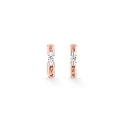 Gentle Beam Gold Hoops & Huggies Earrings for Women