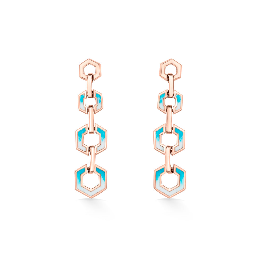 Hexa Spark Gold Drops & Danglers Earrings for Women