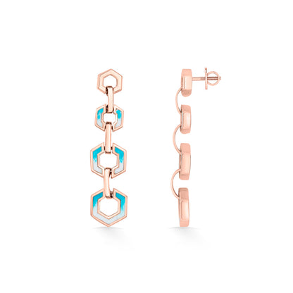Hexa Spark Gold Drops & Danglers Earrings for Women