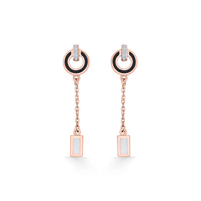 Luminous Orb Gold Drops & Danglers Earrings for Women