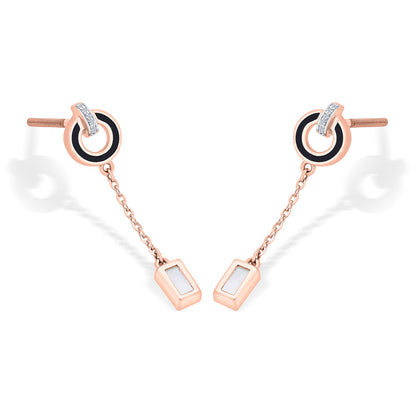 Luminous Orb Gold Drops & Danglers Earrings for Women