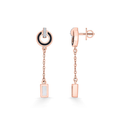 Luminous Orb Gold Drops & Danglers Earrings for Women