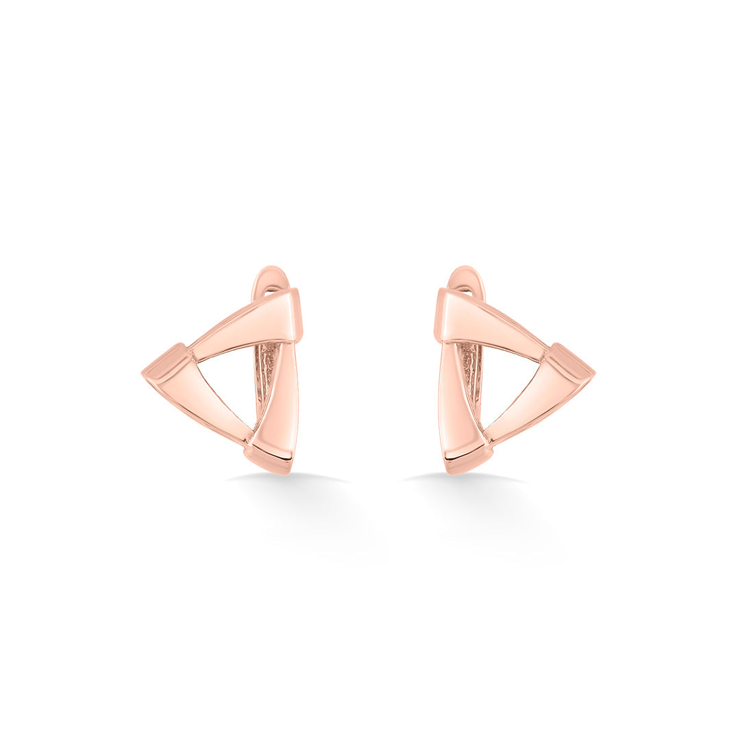 Golden Peak Gold Hoops & Huggies Earrings for Women