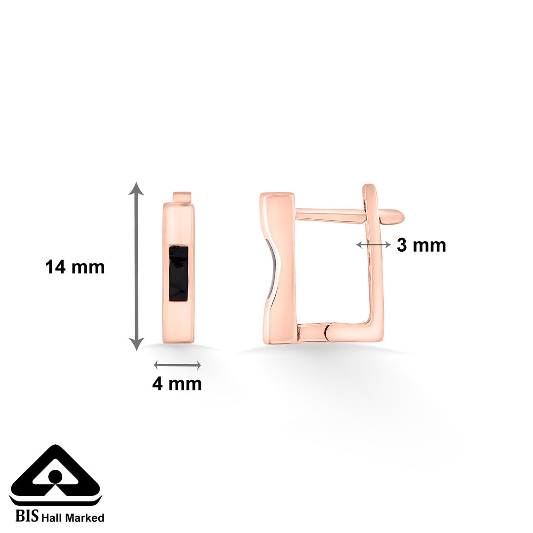 Vetra Shine Gold Hoops & Huggies Earrings for Women