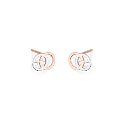 Aurelia Glow Gold Stud Earrings for Women
