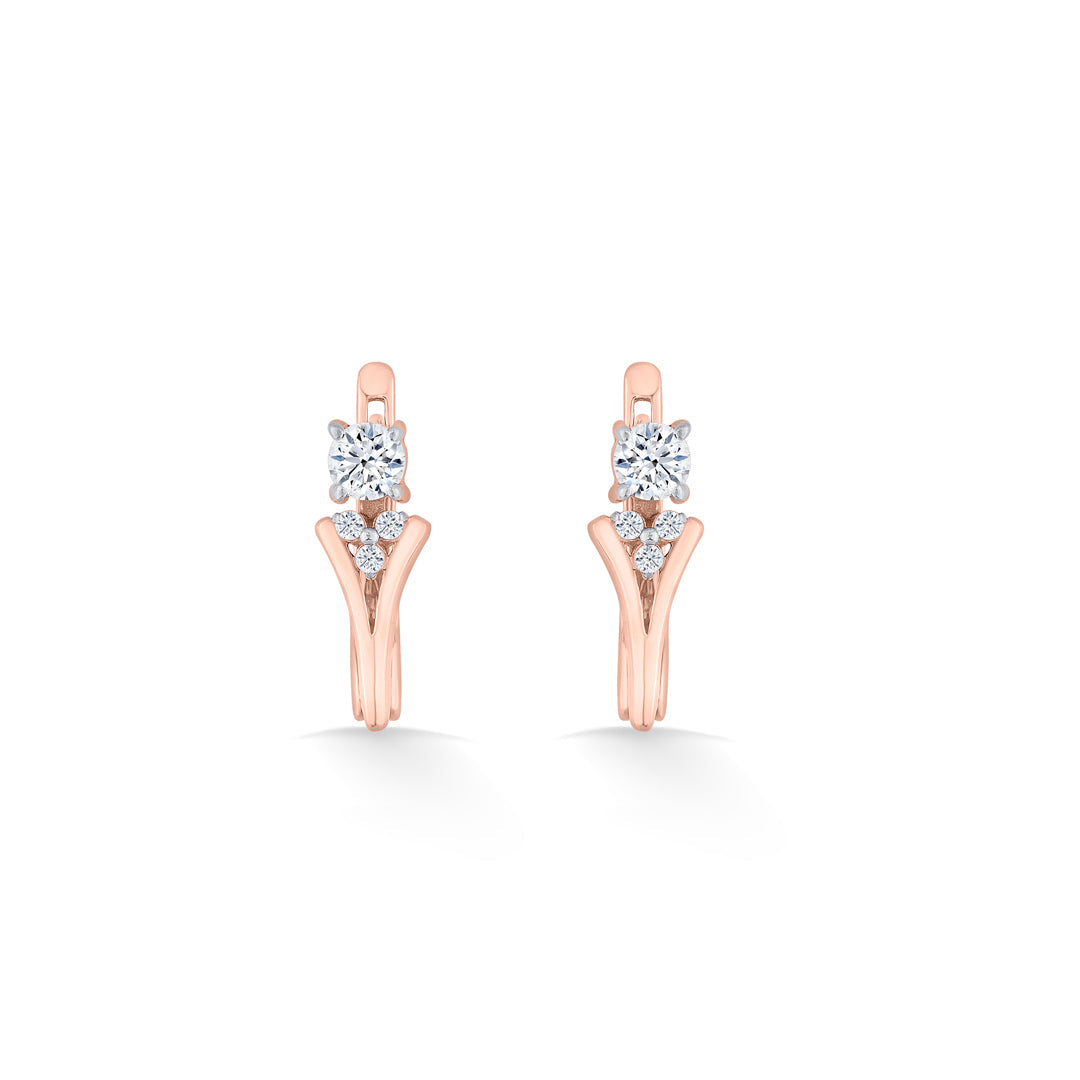 Xylo Glow Gold Hoops & Huggies Earrings for Women