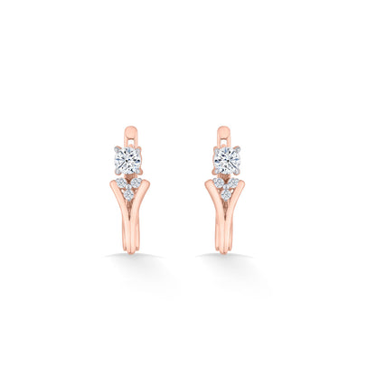 Xylo Glow Gold Hoops & Huggies Earrings for Women