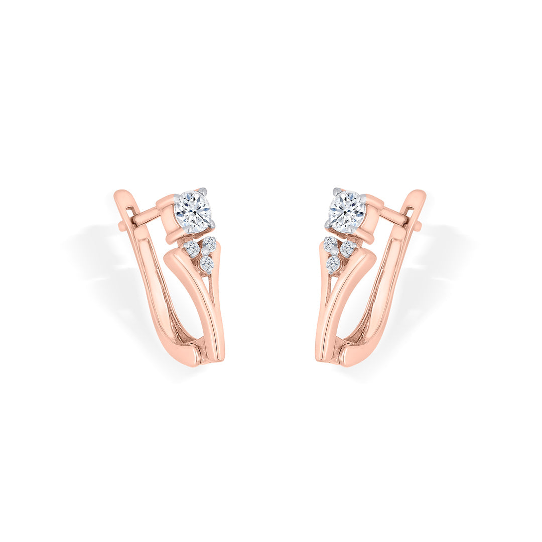 Xylo Glow Gold Hoops & Huggies Earrings for Women