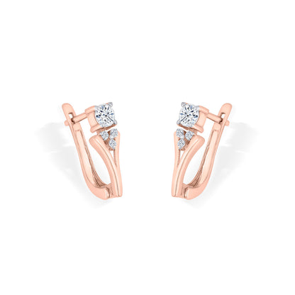 Xylo Glow Gold Hoops & Huggies Earrings for Women