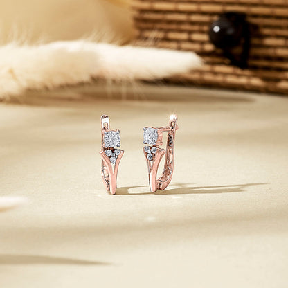 Xylo Glow Gold Hoops & Huggies Earrings for Women