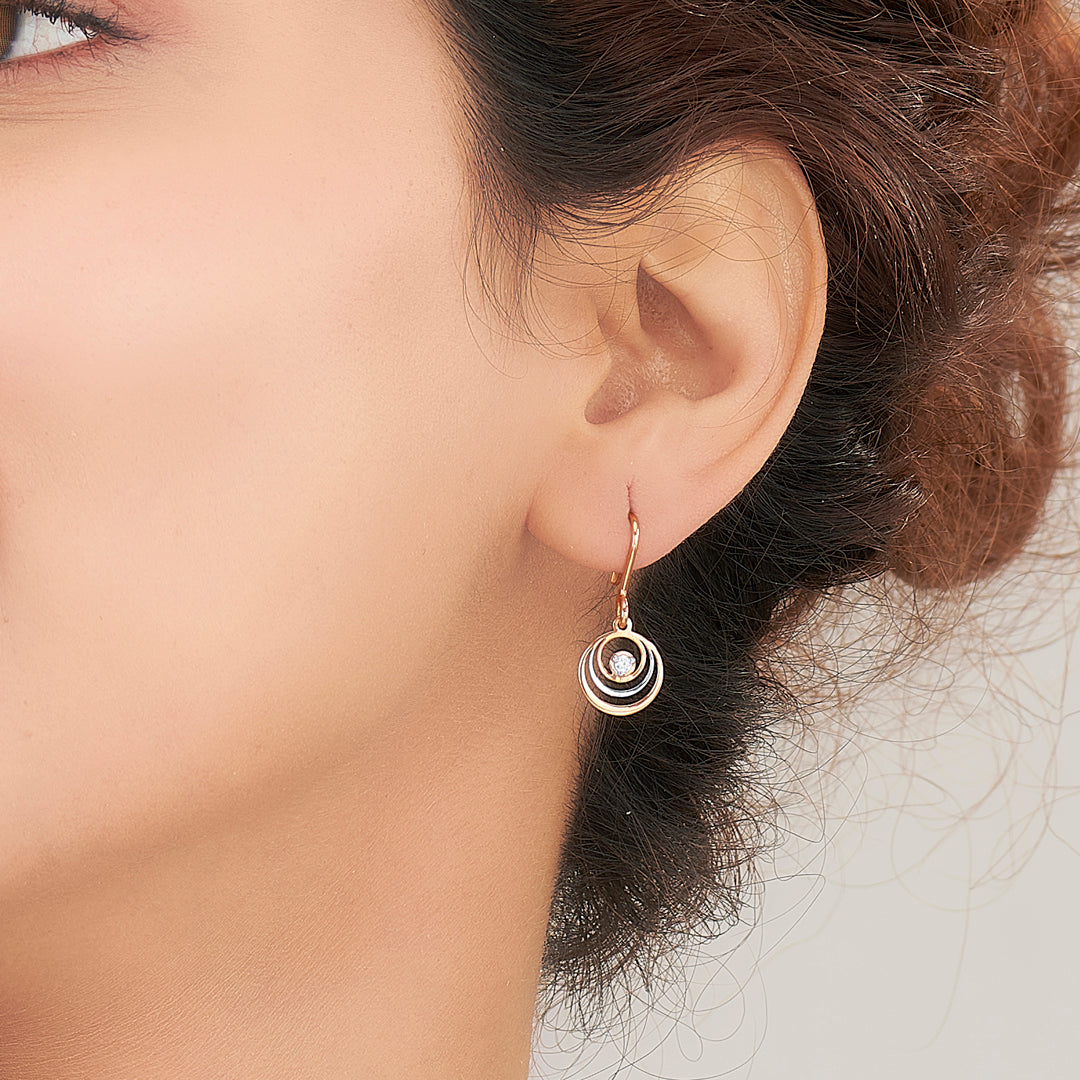 Sphera Glow Gold Drops & Danglers Earrings for Women
