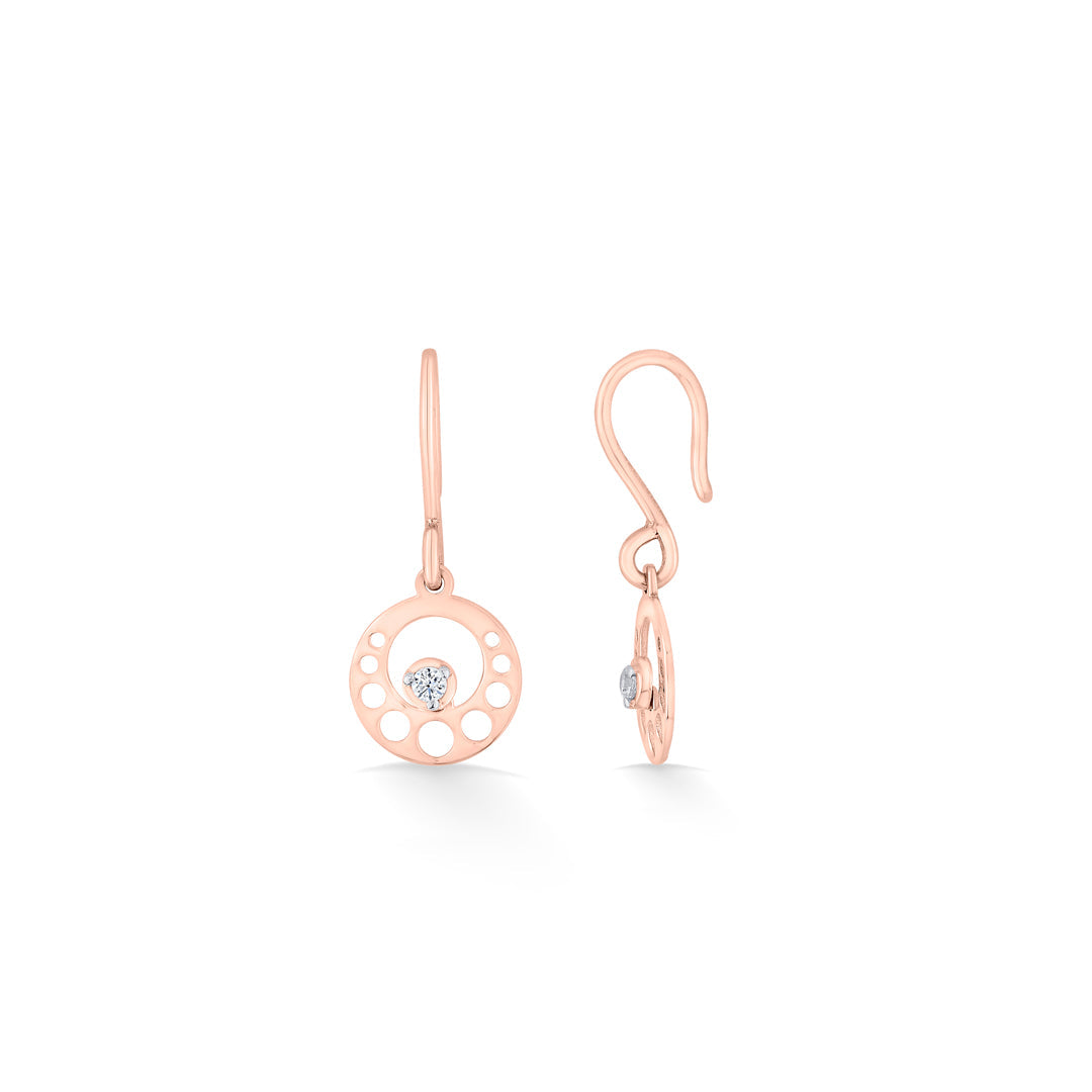 Astra Sphere Gold Drops & Danglers Earrings for Women