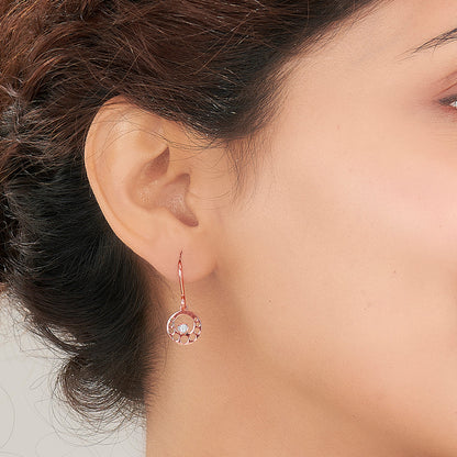 Astra Sphere Gold Drops & Danglers Earrings for Women
