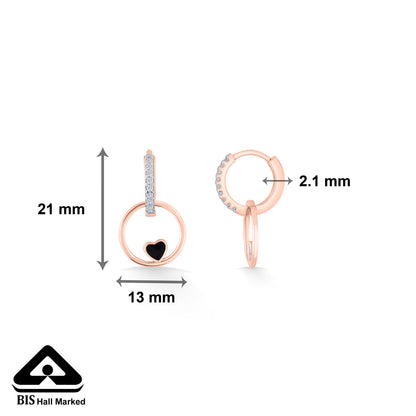 Golden Halo Gold Hoops & Huggies Earrings for Women