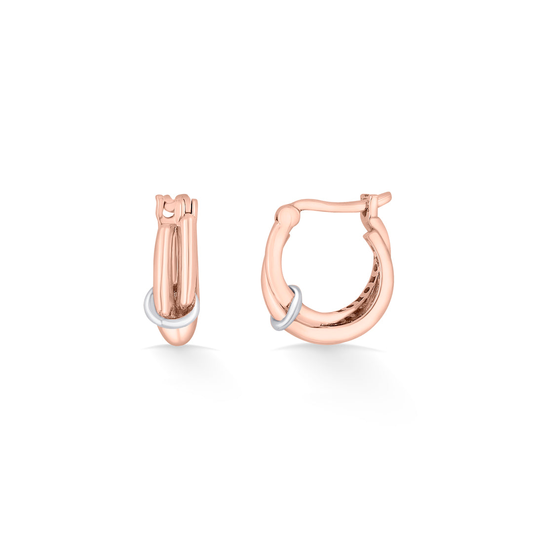 Nexa Ray Gold Hoops & Huggies Earrings for Women
