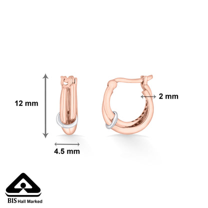 Nexa Ray Gold Hoops & Huggies Earrings for Women