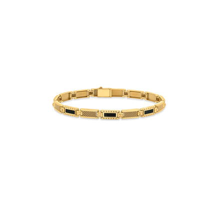 Regal Band Gold Men's Bracelet for Men