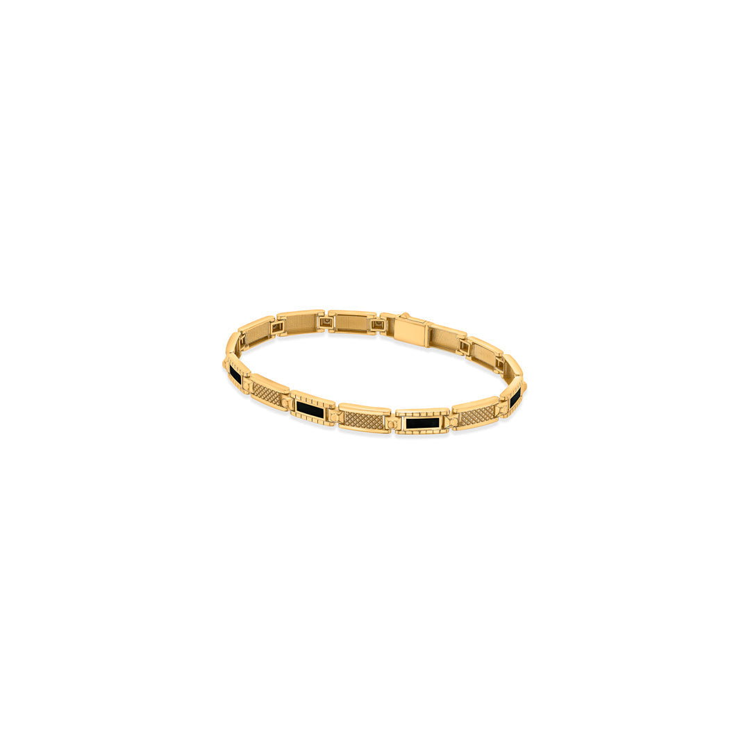 Regal Band Gold Men's Bracelet for Men