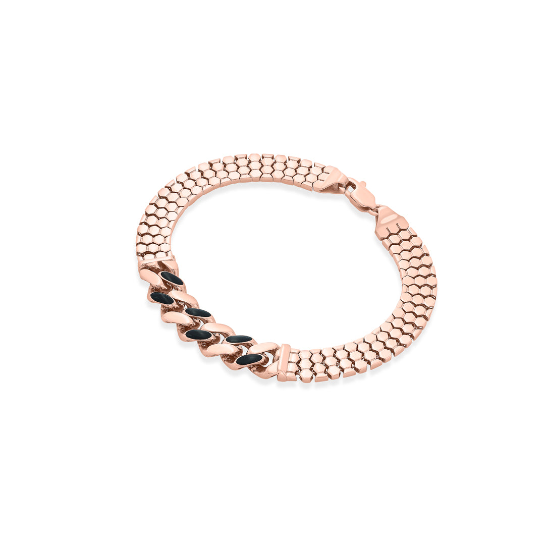 Metro Weave Gold Men's Bracelet for Men