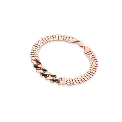 Metro Weave Gold Men's Bracelet for Men