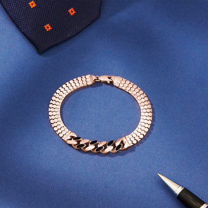 Metro Weave Gold Men's Bracelet for Men
