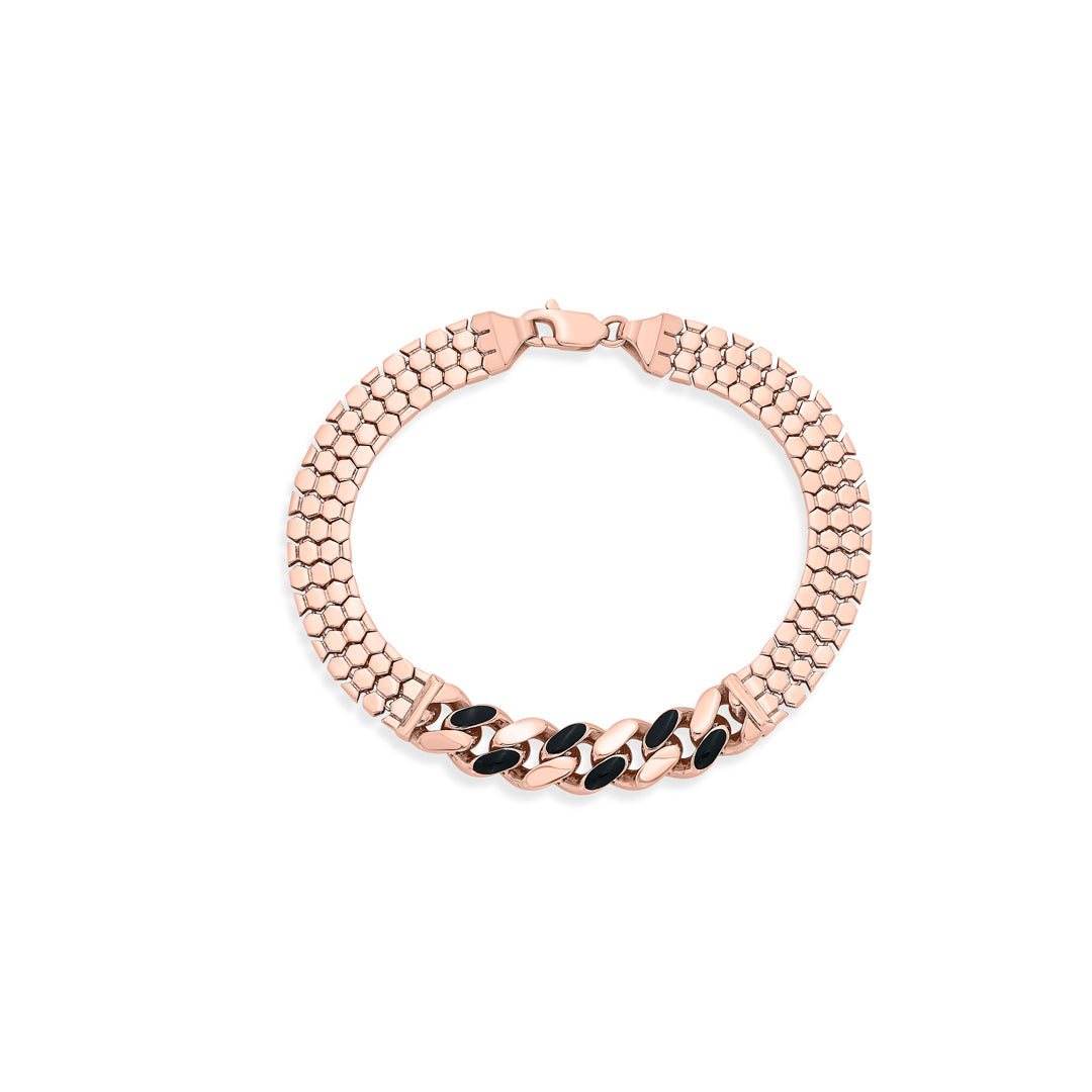 Metro Weave Gold Men's Bracelet for Men