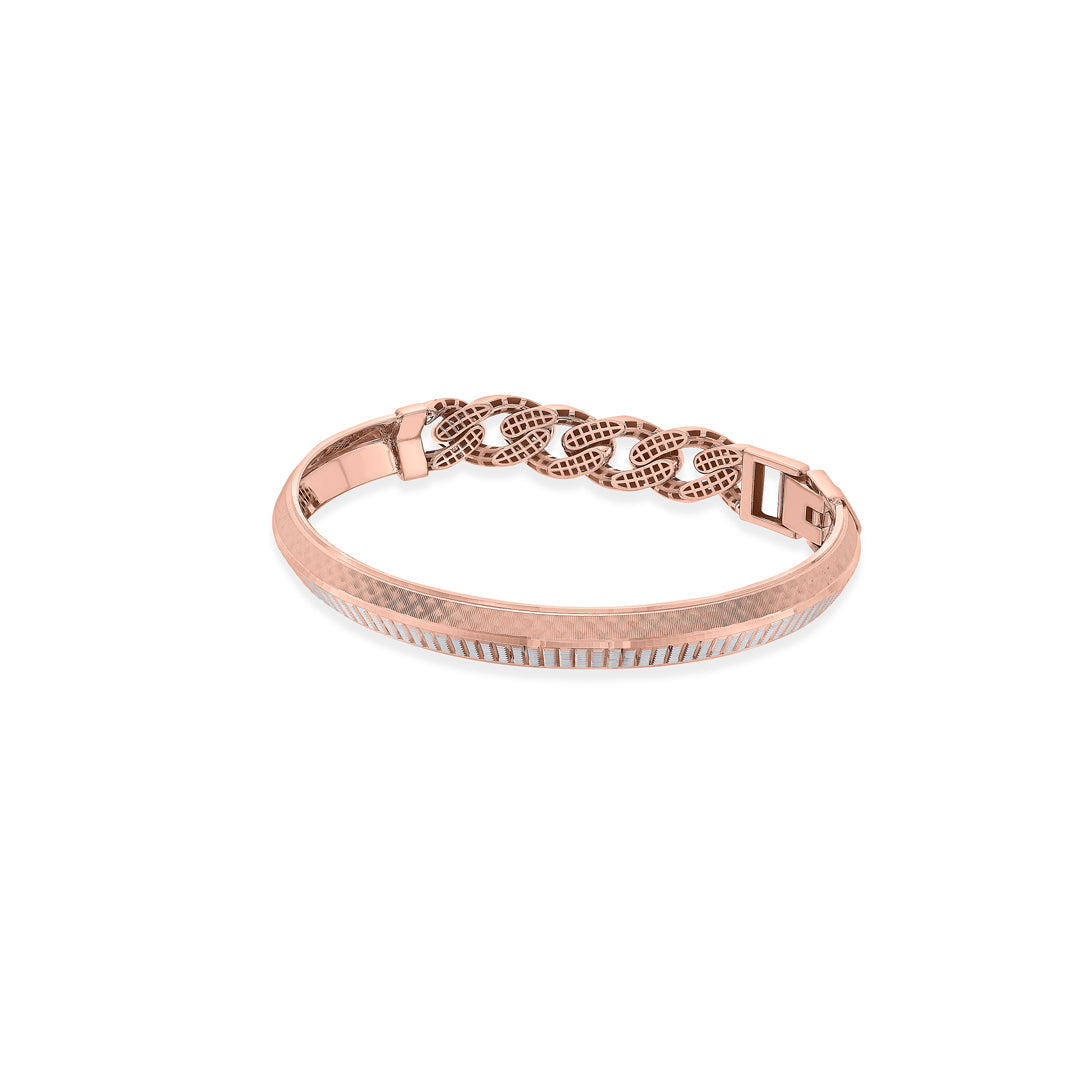 Crimson Forge Gold Men's Bracelet for Men