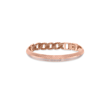 Crimson Forge Gold Men's Bracelet for Men