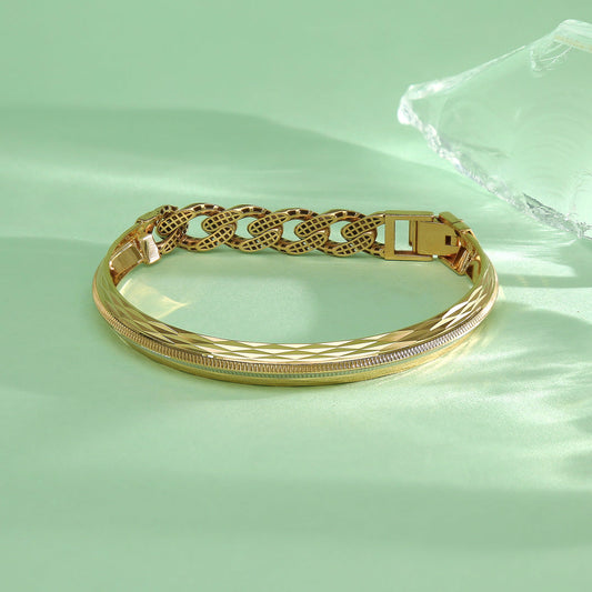 Legacy Line Gold Men's Bracelet for Men
