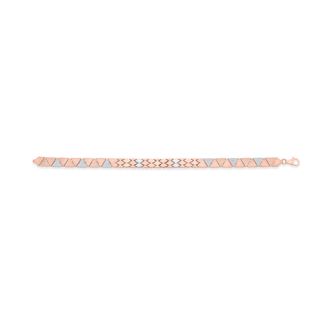 Twin Axis Gold Men's Bracelet for Men