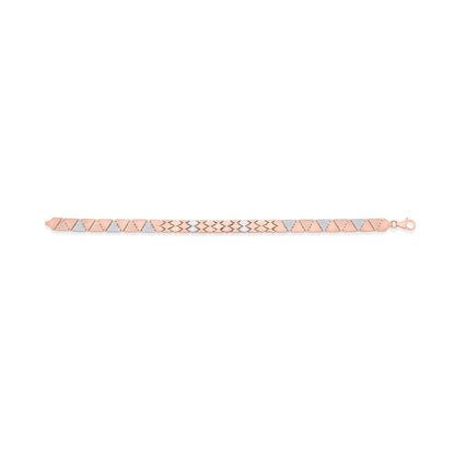 Twin Axis Gold Men's Bracelet for Men