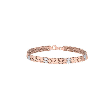 Twin Axis Gold Men's Bracelet for Men