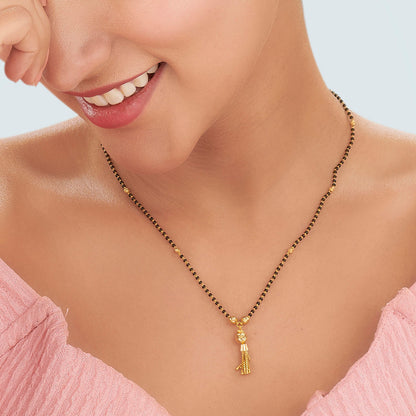 Eternal Bond Gold Modern Mangalsutra for Women