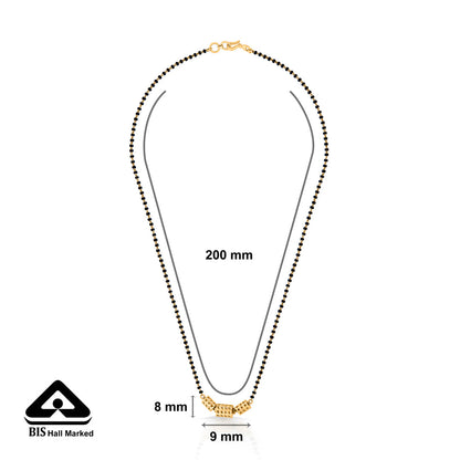 Luxe Link Gold Modern Mangalsutra for Women