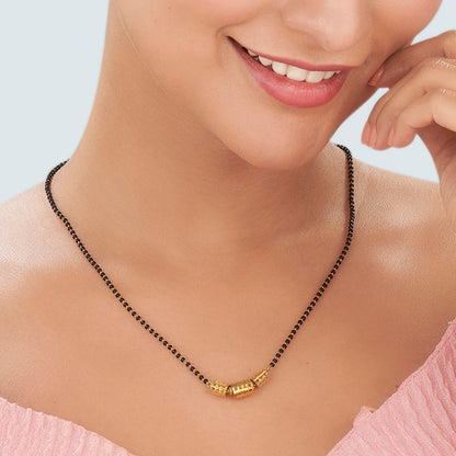 Luxe Link Gold Modern Mangalsutra for Women