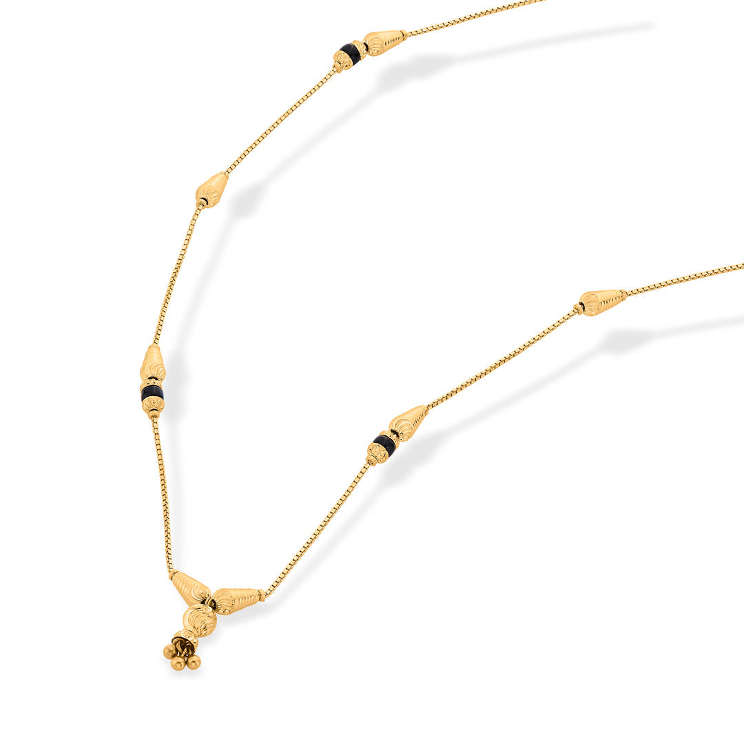 Sacred Glow Gold Modern Mangalsutra for Women